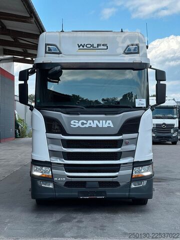 Φορτηγό μεταφοράς ποτών SCANIA R410 6x2 LL EWERS Getränketransport Zug mit LBW