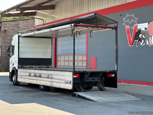 Φορτηγό μεταφοράς ποτών SCANIA R410 6x2 LL EWERS Getränketransport Zug mit LBW