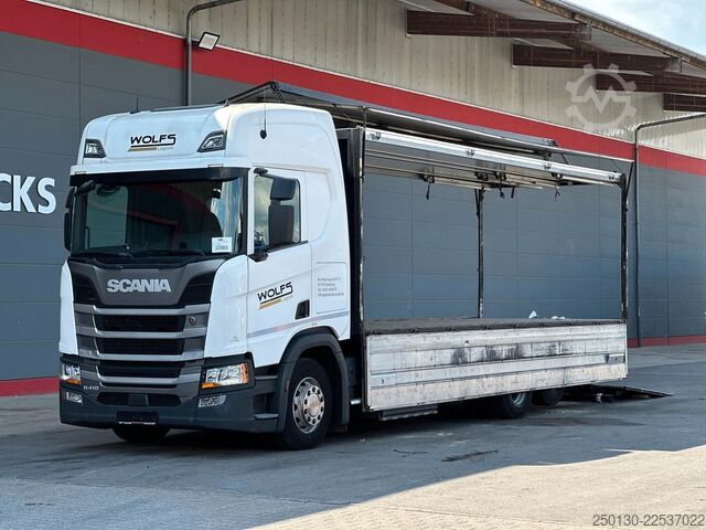 Φορτηγό μεταφοράς ποτών SCANIA R410 6x2 LL EWERS Getränketransport Zug mit LBW