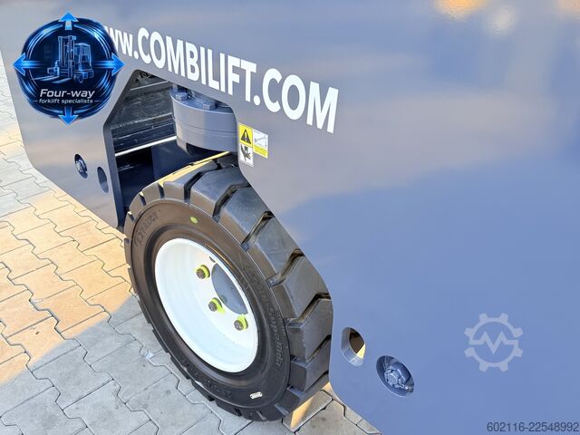 τετραπλής κατεύθυνσης περονοφόρο όχημα Combilift C5000 XL GAS TRIPLEX 6920 FORK POSITIONE
