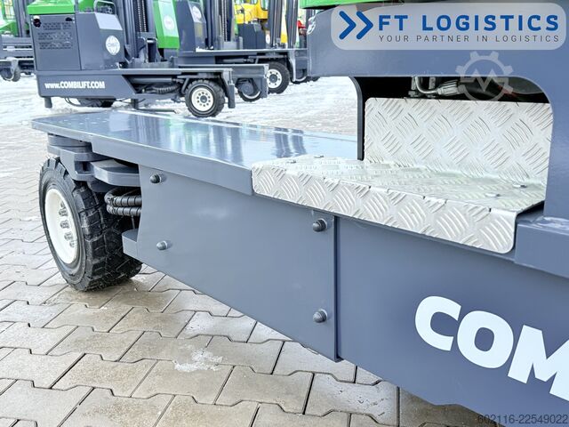 τετραπλής κατεύθυνσης περονοφόρο όχημα Combilift C4000 DIESEL DUPLEX 4100 FORK POSITIONER