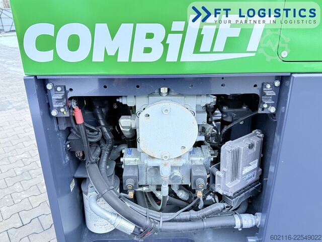 τετραπλής κατεύθυνσης περονοφόρο όχημα Combilift C4000 DIESEL DUPLEX 4100 FORK POSITIONER
