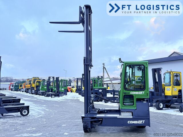 τετραπλής κατεύθυνσης περονοφόρο όχημα Combilift C4000 DIESEL DUPLEX 4100 FORK POSITIONER