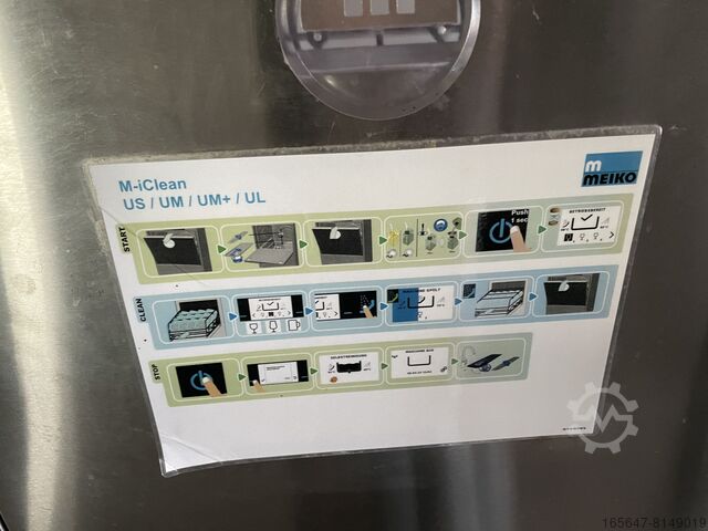 Otomatik bulaşık makinesi Bulaşık makinesi Meiko M-iClean UM+ Geschirrspülmaschine