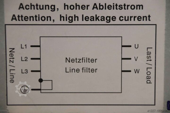 Moduł filtra sieciowego Siemens Simodrive 36 kW 6SN1111