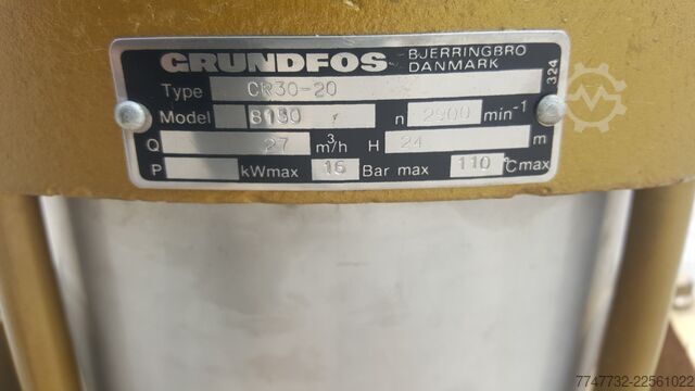 Nova bomba de água Grundfoss Grundfoss POMP