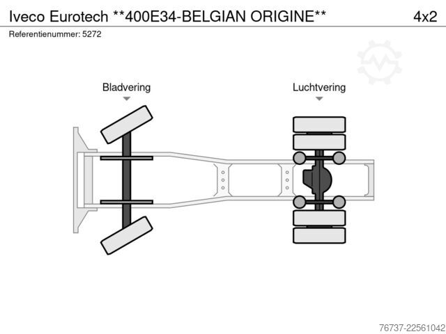 Standaard-SZM Iveco Eurotech **400E34-BELGIAN ORIGINE**
