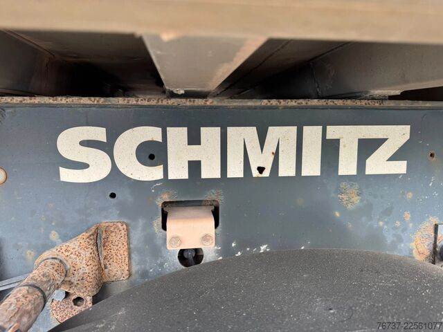 Avfallsbil Schmitz Cargobull **FRENCH ORIGINE-DISCBRAKES-LIFT AXXLE**