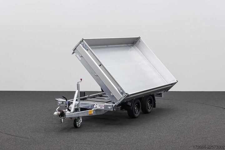  Hapert Trailers HAPERT COBALT HM-2 335X180X30CM 3500KG DREISEITENKIPPER | NFW | PARABELFEDER