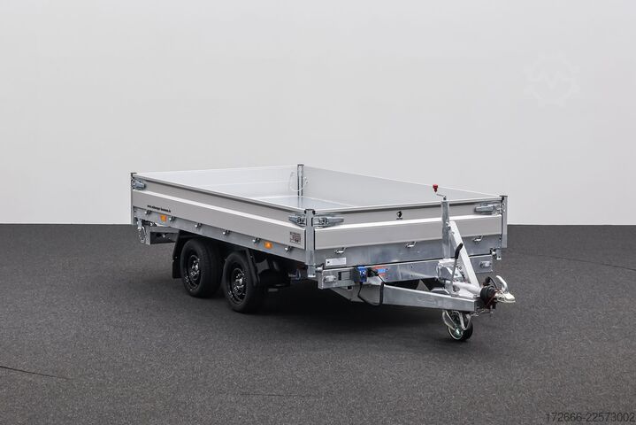  Hapert Trailers HAPERT COBALT HM-2 335X180X30CM 3500KG DREISEITENKIPPER | NFW | PARABELFEDER