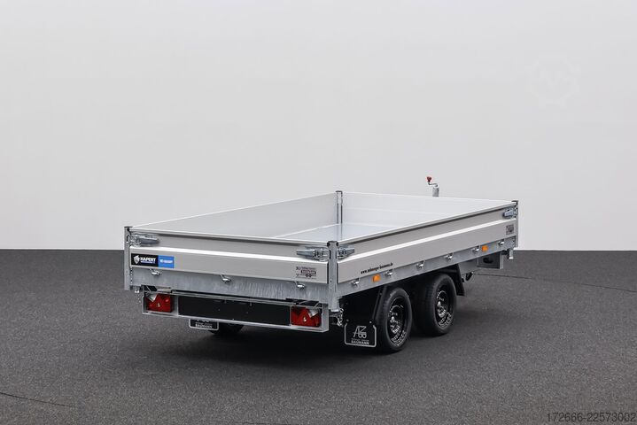  Hapert Trailers HAPERT COBALT HM-2 335X180X30CM 3500KG DREISEITENKIPPER | NFW | PARABELFEDER