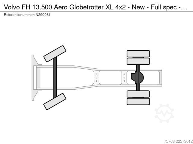 Standaard-SZM Volvo FH 13.500 Aero Globetrotter XL 4x2 - New - Full...