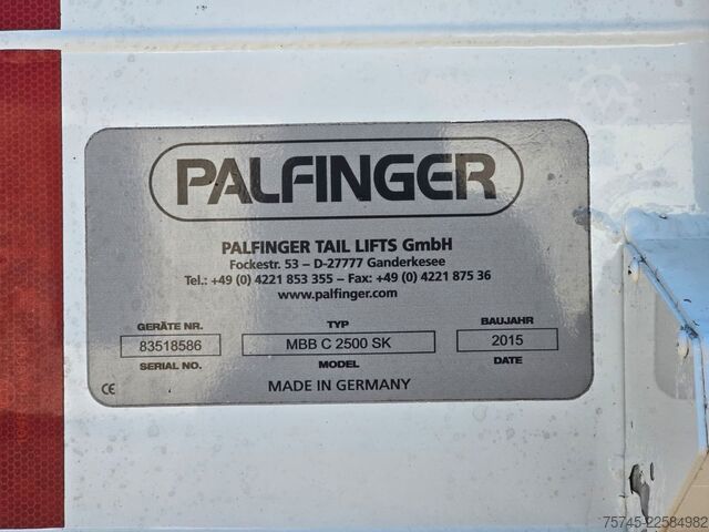 Chłodnia (samochód ciężarowy) VOLVO FM 460 * FRIGOBLOCK *VOLLLUFT*LBW 2.5T PALFINGER