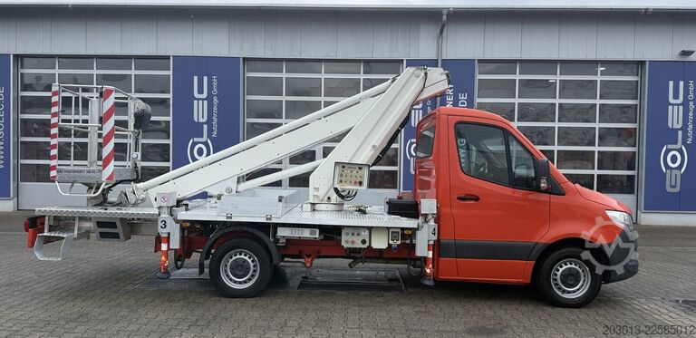 Vrachtwagenhoogwerker MERCEDES-BENZ Sprinter Multitel MT 162 EX Hebebühne