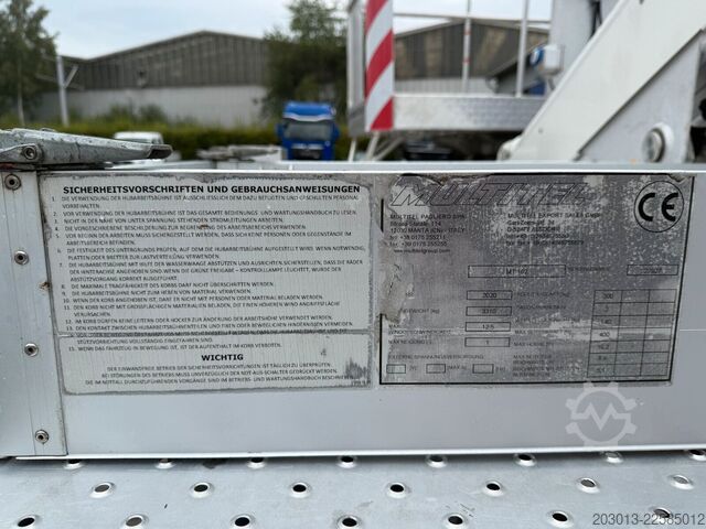 Vrachtwagenhoogwerker MERCEDES-BENZ Sprinter Multitel MT 162 EX Hebebühne