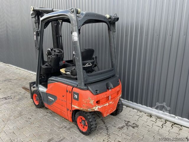 Electric 4-wheel forklift Linde E16P-02