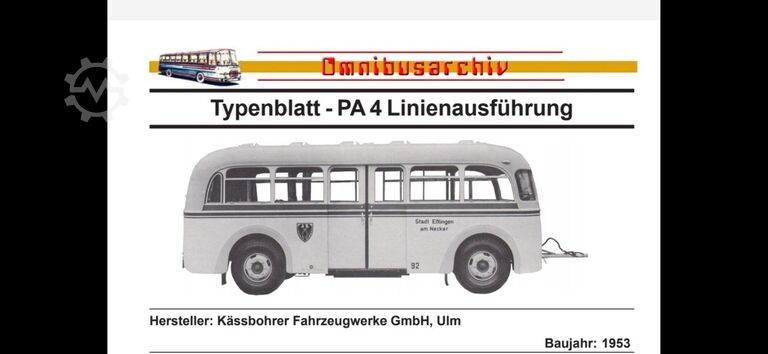 Wohnwagen Kässbohrer PA 4