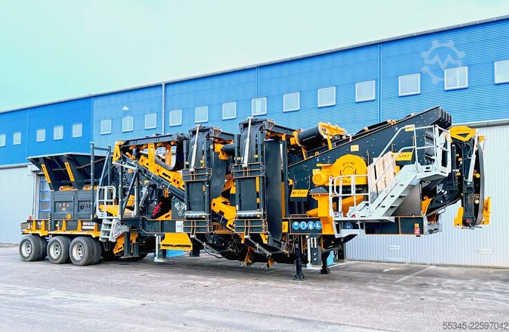 Unité de broyage FABO Mobile Impact Crusher Mobile Impact Crusher PRO-90