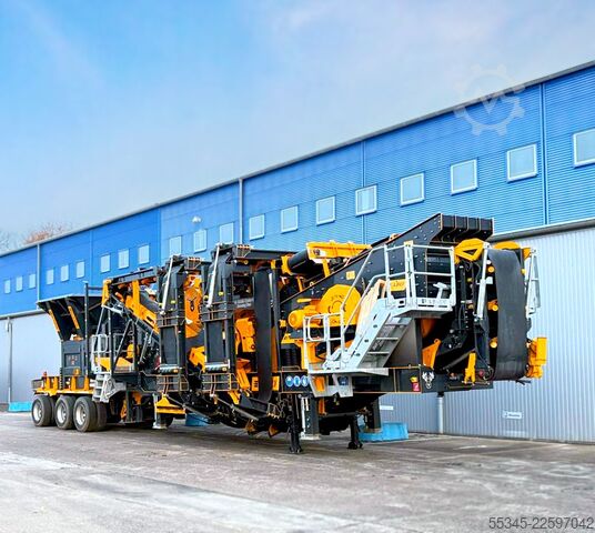 Unité de broyage FABO Mobile Impact Crusher Mobile Impact Crusher PRO-90