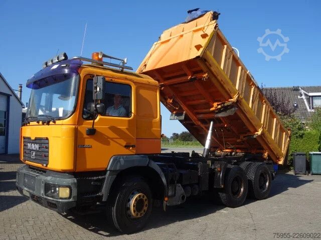 Tipper MAN 26.464 6X4 MEILLER KIPPER,JET BORD,AIRCO