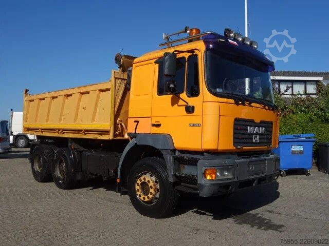 Tipper MAN 26.464 6X4 MEILLER KIPPER,JET BORD,AIRCO