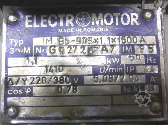 Elektromotor 1,1 kW 1410 omw/min ETM IMB5-90Sx1,1x1500A