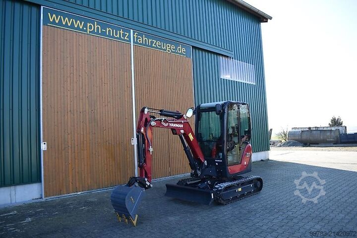 Bager-utovarivač Yanmar SV22, erst. 15h, Hydraulischer Schnellwechseler