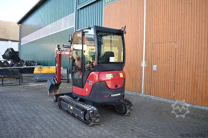 Bager-utovarivač Yanmar SV22, erst. 15h, Hydraulischer Schnellwechseler