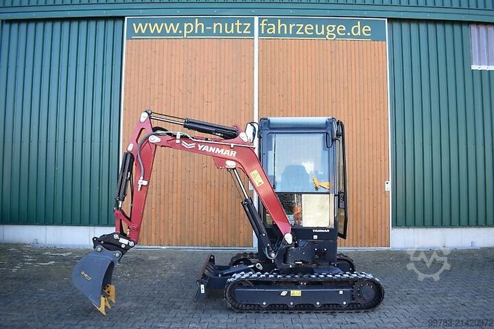 Bager-utovarivač Yanmar SV22, erst. 15h, Hydraulischer Schnellwechseler