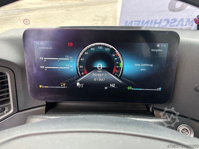 Camion benne à bras amovible MERCEDES-BENZ Arocs 3243 8x2 / M-Tec HLS 20 Silosteller + Funk