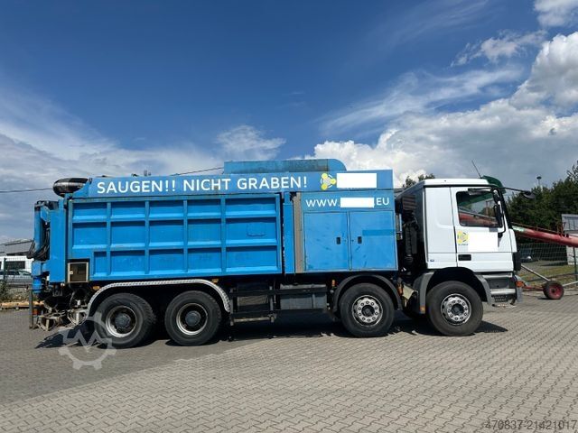 Vakuumtankbil MERCEDES-BENZ Actros 4140 K 8x4 / RSP 32-7 Saugbagger