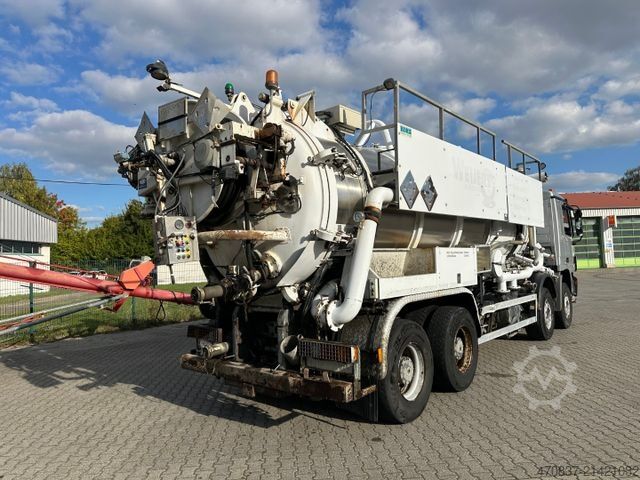 Vakuumtankbil MERCEDES-BENZ Actros 4141 K / 8x4 / KOKS Kombi