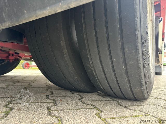 Naczepa niskopodwoziowa FLIEGL SDS 470 / hydr Hubbett / Seilwinde