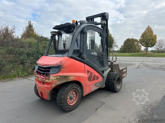 Ön yükleyici forklift LINDE H 40 D -02 / Ballenklammer / Klima
