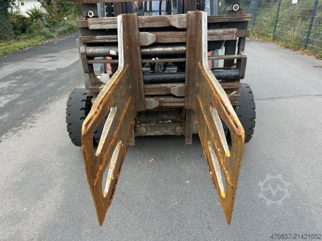 Ön yükleyici forklift LINDE H 40 D -02 / Ballenklammer / Klima