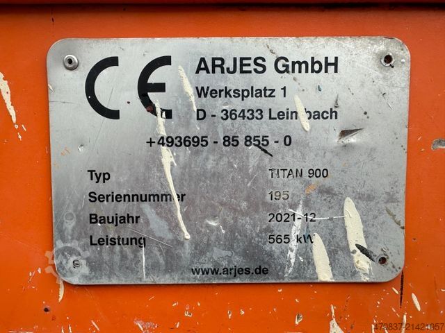 Anden Arjes Titan 900 / Shredder