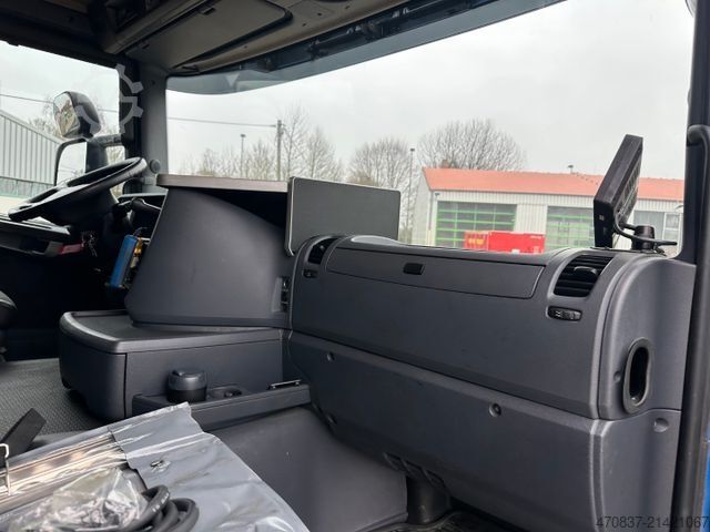 Kamion sa ravnom platformom i ceradom SCANIA G 280 / LBW / Pritsche 7,3 m / 1 x Liege
