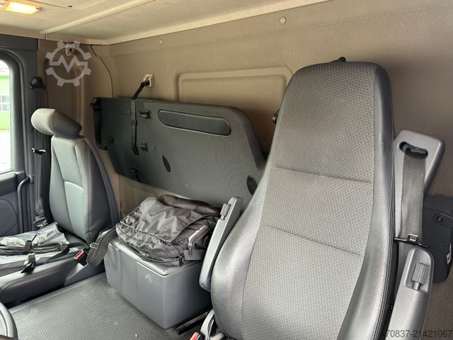 Kamion sa ravnom platformom i ceradom SCANIA G 280 / LBW / Pritsche 7,3 m / 1 x Liege