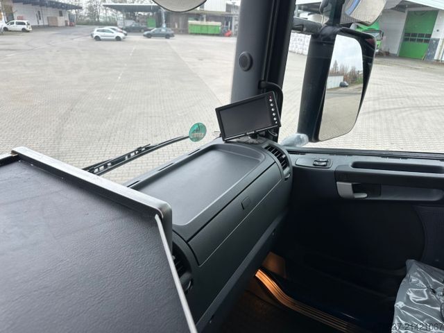 Kamion sa ravnom platformom i ceradom SCANIA G 280 / LBW / Pritsche 7,3 m / 1 x Liege