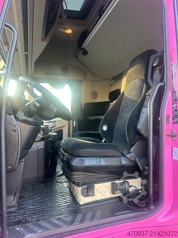 Nákladní vůz pro přepravu dobytka MERCEDES-BENZ Actros 2563 / Kaba 3 x Stock 50 m²