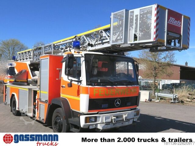 Camião de bombeiros Mercedes-Benz 1524 Metz Drehleiter DLK 23-12, 23 mtr.