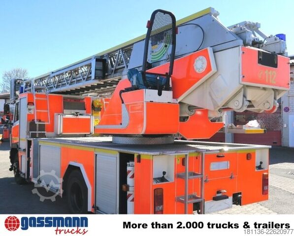 Camião de bombeiros Mercedes-Benz 1524 Metz Drehleiter DLK 23-12, 23 mtr.