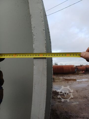 Lagertank Insulated 50m3 stainless steel tank with heating jacket and agitator