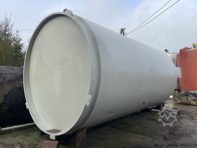 Lagertank Insulated 50m3 stainless steel tank with heating jacket and agitator