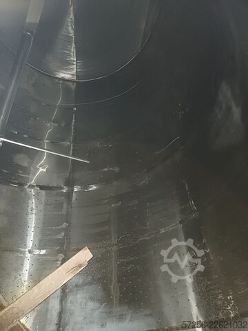 Lagertank Insulated 50m3 stainless steel tank with heating jacket and agitator