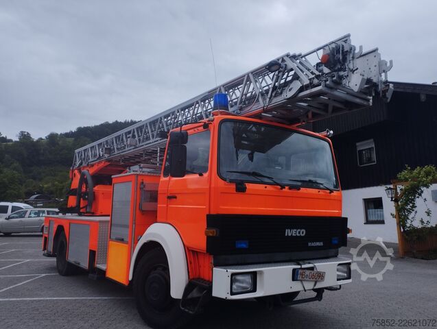 Brandbil Iveco Magirus 140-25 A DLK 23/12 TÜV neu
