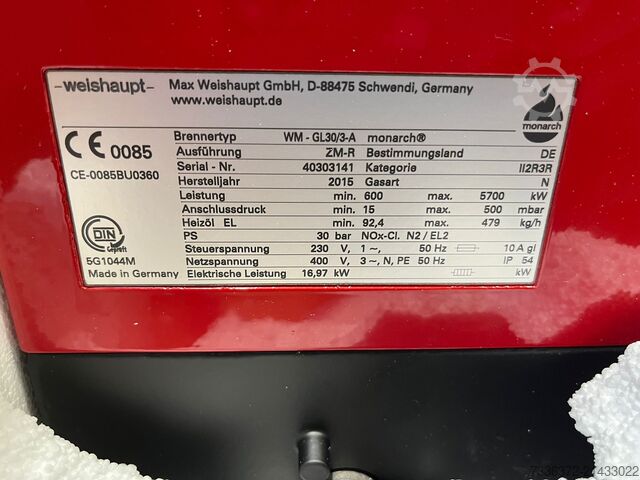 Stoomketel Steamboiler EMK 