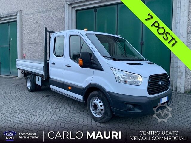 Pick-up furgon Ford Transit 350 Dop. Cab. 7 posti - Cassone