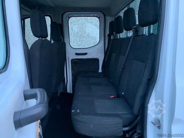 Pick-up furgon Ford Transit 350 Dop. Cab. 7 posti - Cassone