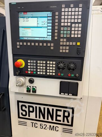 Torno CNC Spinner TC52 MC